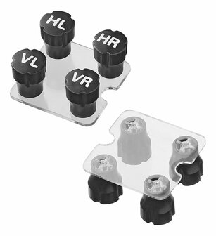 Bouchons de valve de marquage de pneu - ensemble de 8 pcs