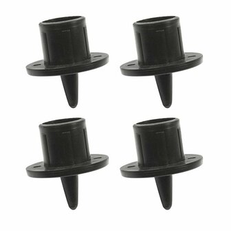 Puntdop 25mm 4 pieces sous blister