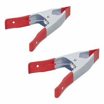 Pinces metalliques - jeu de 2 pieces