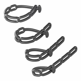 Caoutchouc de tension 5 trous 355 x 25 mm