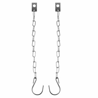 Cha&icirc;ne de verrouillage en metal 24cm - jeu de 2 pieces sous blister