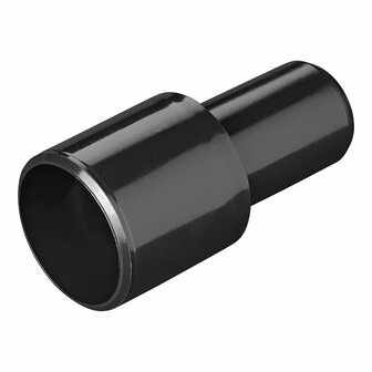 Tuyau d&#039;evacuation piece de transition dia 28 mm a dia 19 mm PE noir sous blister