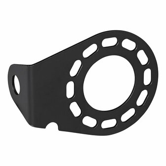 Support de prise metallique coude 9,2 x 7,2 cm