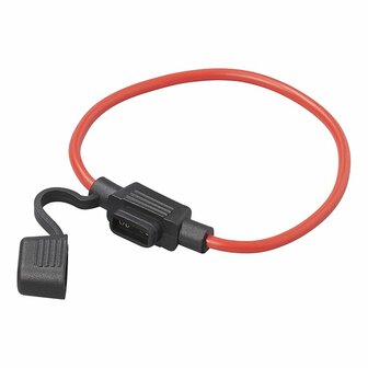 Porte-fusible en ligne pour mini-fusible a fiche sous blister