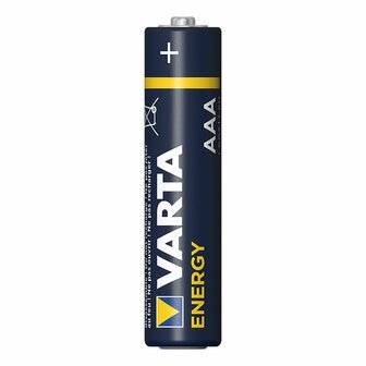 Piles alcalines Varta Energy AAA 4 pcs sous blister