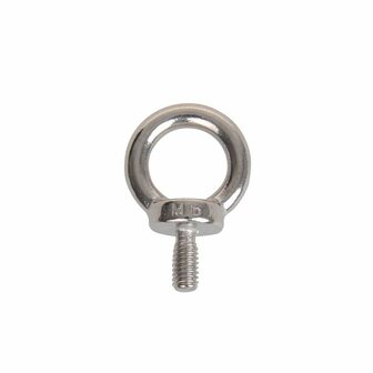 Vis a anneau M6, A4 acier inoxydable AISI 316