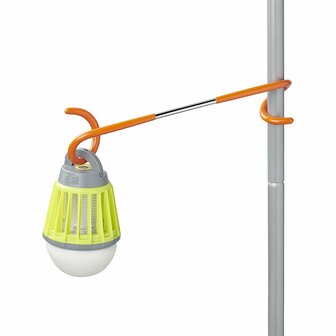 Crochet de suspension de mat de tente double face 26,5 cm