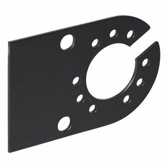 Support de prise en metal 12x8cm
