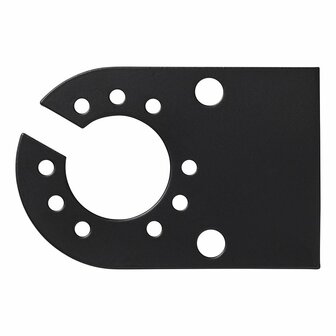 Support de prise en metal 12x8cm