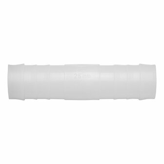 Raccord de tuyau droit 25 mm sous blister