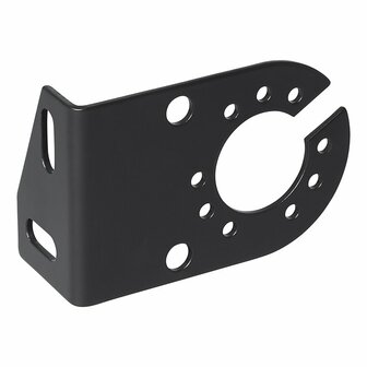 Support de douille metallique coude 8 x 5 cm