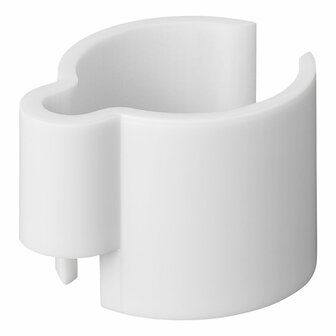 Serre-cable blanc 22-32 mm - lot de 8 pieces
