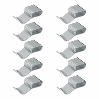 Collier de serrage pour chassis 28 mm pour cable, 10 pieces sous blister