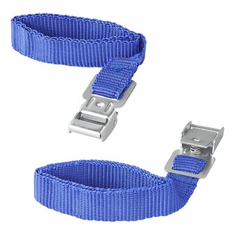 Sangles de velo avec boucle en metal pour porte-velos 4 pieces