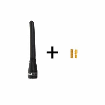 Antenne de voiture 10 cm incl. Adaptateurs M5 M6