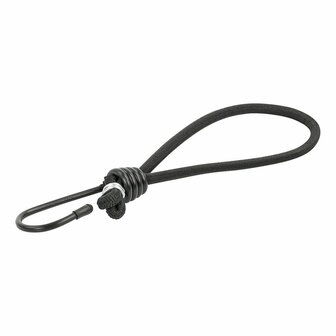 Tendeur de tente elastique noir avec crochet 4 pieces sous blister