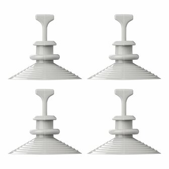 Support a ventouse pour kit d&#039;isolation de fenetre - Lot de 4