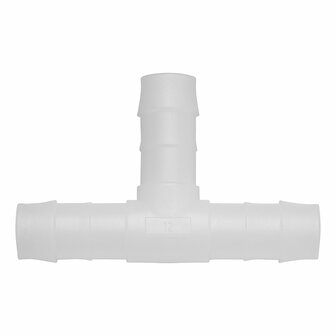 Raccord de tuyau en T 12 mm, 2 pieces sous blister