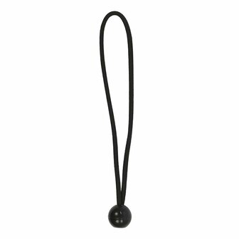 Tendeur de tente elastique 25 cm avec boule en plastique - lot de 5 pieces