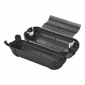 Coffret de securite pour prises Schuko noir