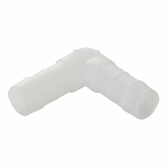 Raccord de tuyau coude 12 mm, 2 pieces sous blister