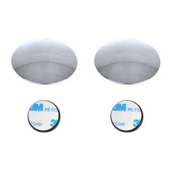 Retroviseur d&#039;angle mort rond - lot de 2 pieces