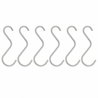 Crochet de suspension 6 pieces sous blister