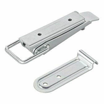 Fermeture a bascule 92 x 30 mm avec contre-piece