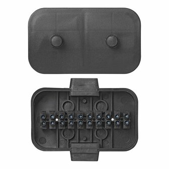 Bo&icirc;tier de connexion de cable en plastique 10 broches