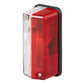 Largeur rouge clair/blanc 92x42mm sous blister
