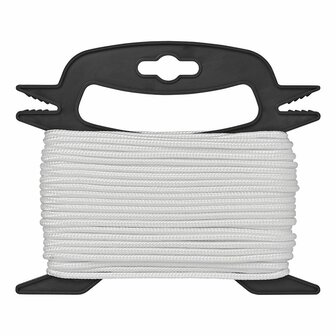 Hauban 4 mm x 20 m blanc sur bobine