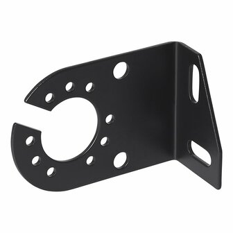 Support de douille metallique coude 8x5cm sous blister