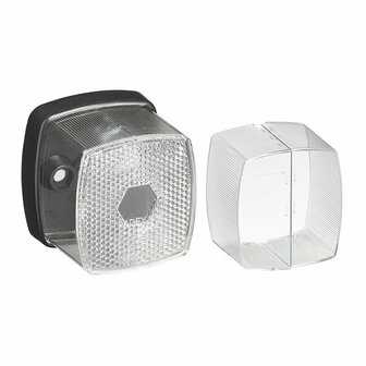 Feu de gabarit blanc 66x62mm avec reflecteur