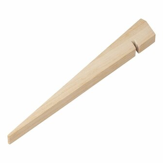 Piquets de tente en bois de 30 cm, lot de 4, en sachet plastique