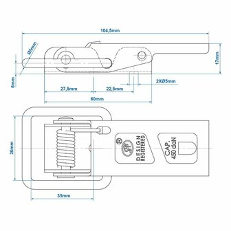 Serrure de tension SPP ZB-06