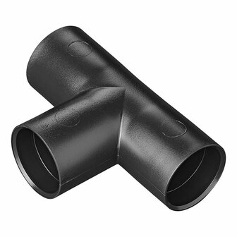 Tuyau de drainage en T PE noir