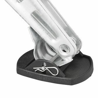 Pied stabilisateur avec goupille metallique