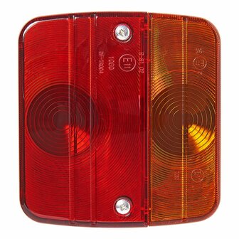 Feu arriere 4 fonctions 98x104mm sous blister