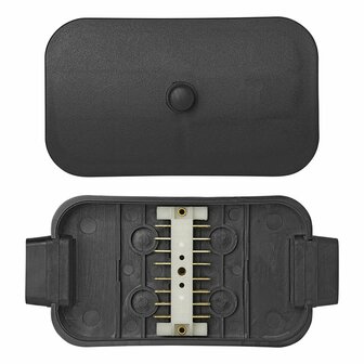 Bo&icirc;tier de connexion de cable en plastique 8x4 broches PM