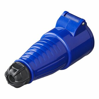 Fiche de contraste CEE 16A bo&icirc;tier fixe bleu