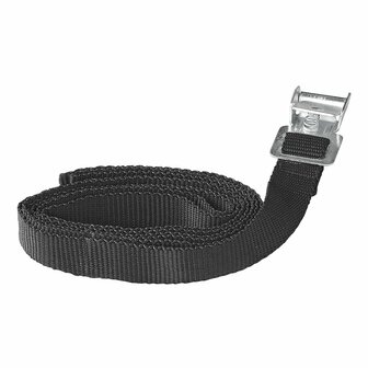 Sangles de fixation a boucle metallique 1,8-150 cm - lot de 2