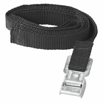 Sangles de fixation a boucle metallique 1,8-150 cm - lot de 2
