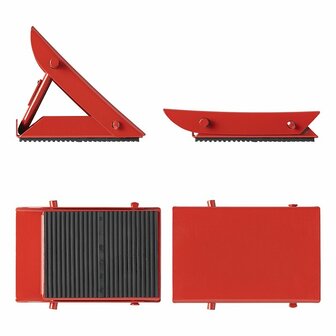 Cale de roue en metal, pliable
