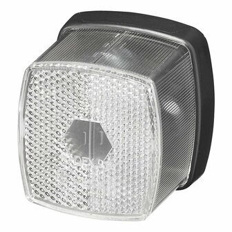 Feu de gabarit blanc 66x62mm avec reflecteur sous blister