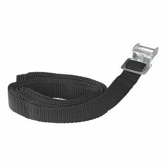 Sangles de serrage a boucle metallique 18 mm - 200 cm - Lot de 2