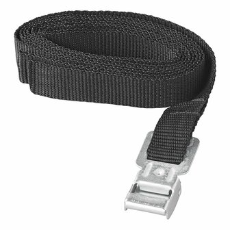 Sangles de serrage a boucle metallique 18 mm - 200 cm - Lot de 2