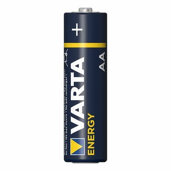 Piles alcalines Varta Energy AA, 8 pieces en pack multiple