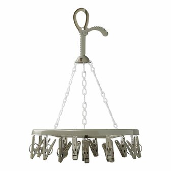 Carrousel de sechage avec 16 clips