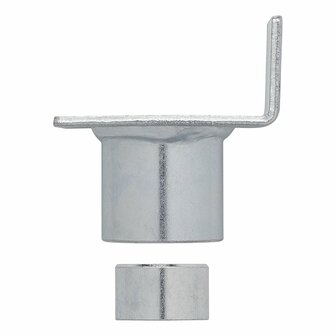Adaptateur pour cric bouteille a bord sureleve simple