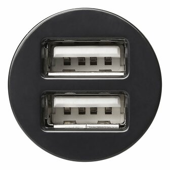 Chargeur USB mini 2 voies type A 12V/24V 3100mA